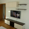 Televizní stěna v moderním minimalistickém provedení